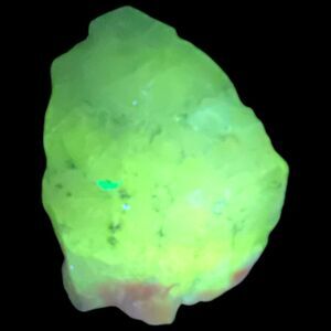 Lime‎ Pink Crackle Art Glass Cullet Glowing Manganese Slag Glass #4GX290